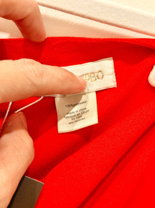 Ronny Kobo fringe cover up wrap skirt, XS