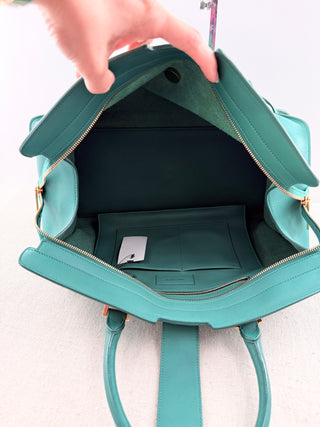 Saint Laurent classic Y cabas leather top handle handbag