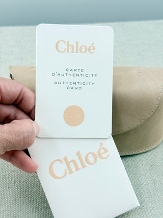 Chloe vintage round shape sunglasses CE 722 S