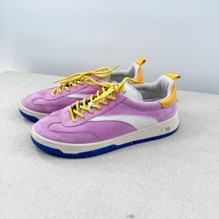 Oncept Panama Stadium Suede Low-Top Sneakers Orchid Yellow Women's Size 8