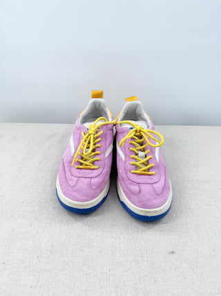 Oncept Panama Stadium Suede Low-Top Sneakers Orchid Yellow Women's Size 8