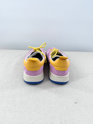 Oncept Panama Stadium Suede Low-Top Sneakers Orchid Yellow Women's Size 8