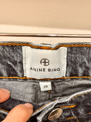 Anine Bing wide leg jeans, 28