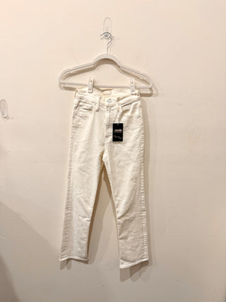 Mother high waisted rider ankle jeans, 24