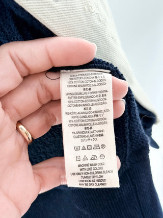 Free People faux layer denim jacket, L
