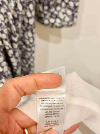 Rails casual floral print midi dress, L