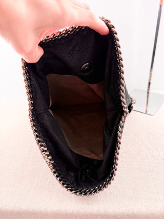 Stella McCartney Heavy Shoulder Tote Bag with Silver Hardware