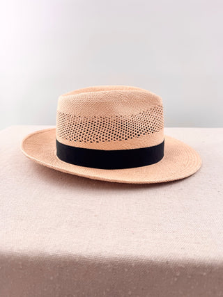 Mayser Straw Panama Hat with Mesh vents, 61