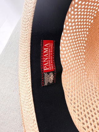 Mayser Straw Panama Hat with Mesh vents, 61