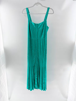 Alexis sleeveless silk midi dress, S