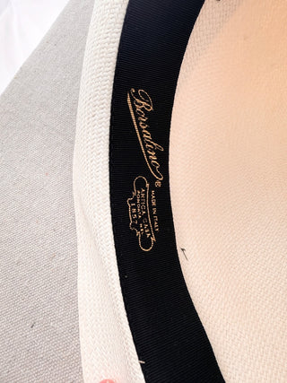 Borsalino Woven Panama Fedora
