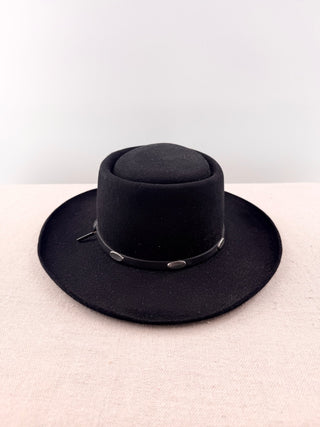 Stetson Black Fur Gambler Hat, 7