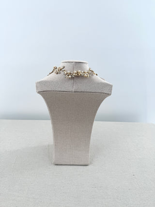 Maria Elena 3 piece set comb, necklace and earrings