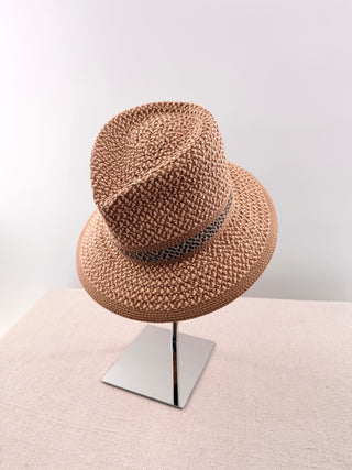 Eric Javits Tuscan Straw Fedora Hat
