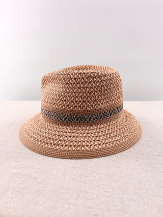 Eric Javits Tuscan Straw Fedora Hat