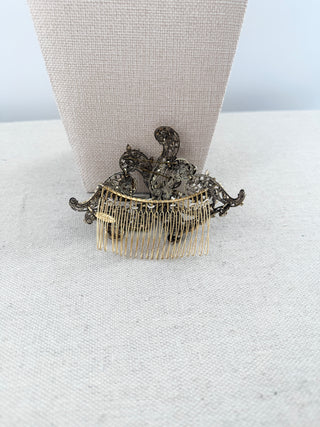 Maria Elena 3 piece set comb, necklace and earrings