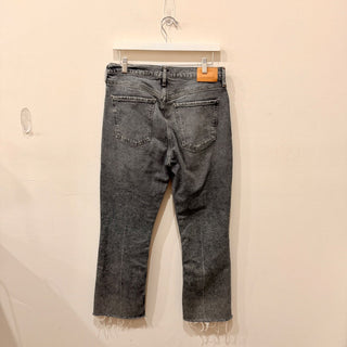 Citizens of Humanity Isola High Rise Cropped Bootcut Jeans Blue Women's Size 29
