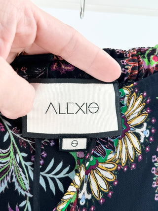 Alexis print set blouse and pants, S
