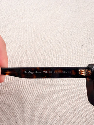 Christian Dior DiorSignature S2U Rectangular Sunglasses