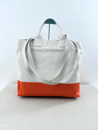Gucci Gucci embossed logo canvas tote