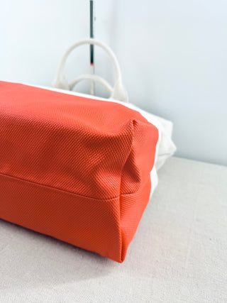Gucci Gucci embossed logo canvas tote