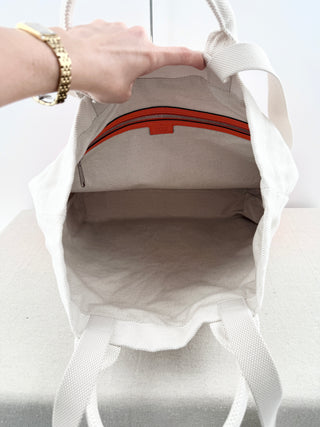 Gucci Gucci embossed logo canvas tote
