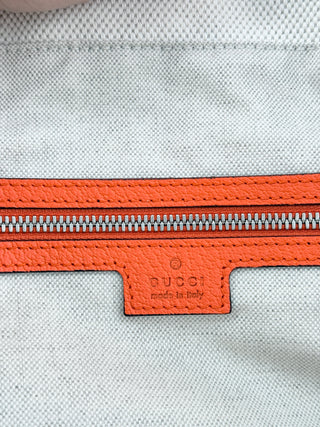 Gucci Gucci embossed logo canvas tote