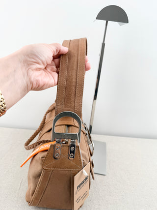Dior leather flight shoulder bag