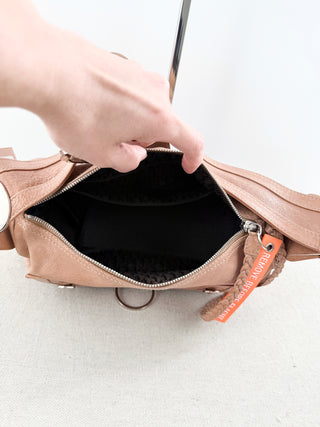 Dior leather flight shoulder bag