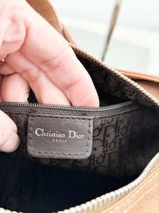Dior leather flight shoulder bag