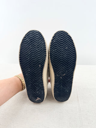 Golden Goose superstar sneakers leather and rhinestone black star, 35