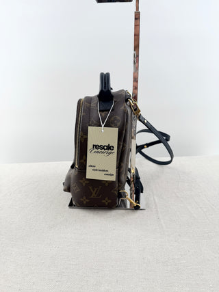 Louis Vuitton palm springs mini backpack in monogram