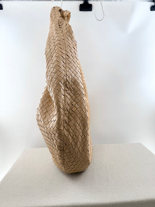 Bottega Veneta mega maxi leather intreciatto jodie bag, largest
