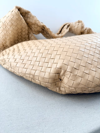 Bottega Veneta mega maxi leather intreciatto jodie bag, largest