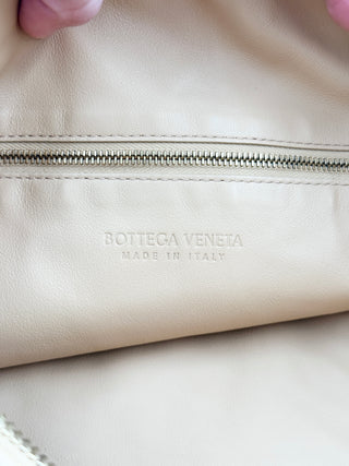 Bottega Veneta mega maxi leather intreciatto jodie bag, largest