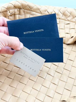 Bottega Veneta mega maxi leather intreciatto jodie bag, largest
