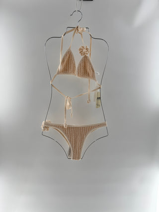 Devon Windsor matching bikini set crochet, XS