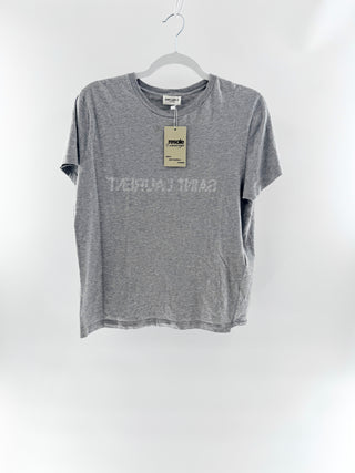 Saint Laurent mirror wording tee, M