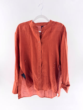 Stefanel Linen button up, 44 IT