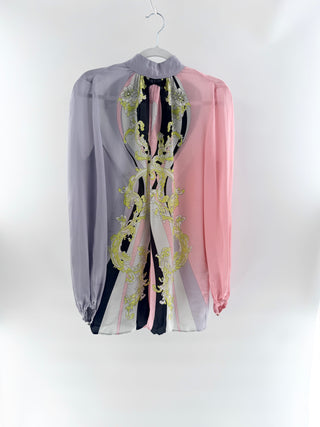 Emilio Pucci silk print tunic, US 10