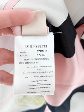 Emilio Pucci silk print tunic, US 10