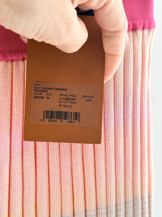 Missoni matching knit set tank top and knit pants, top IT 38 / US 2 / bottom IT 44 US 8