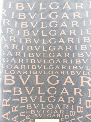 Bulgari 100% silk print square scarf