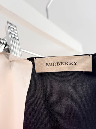 Burberry 100% silk square scarf large