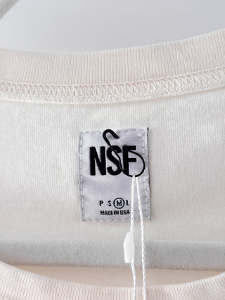 NSF White lounge tracksuit matching set, M