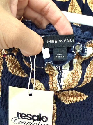 Miss Avenue Navy blue floral set, L