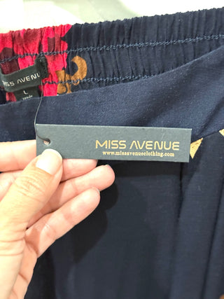 Miss Avenue Navy blue floral set, L