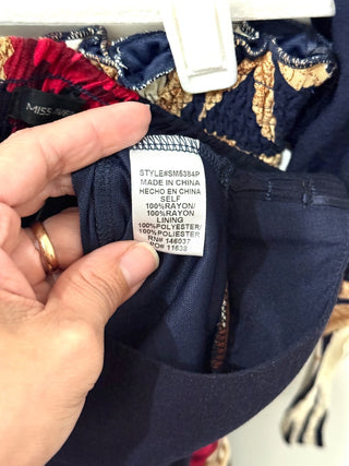 Miss Avenue Navy blue floral set, L