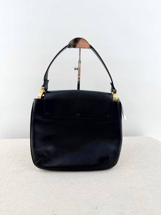 Chloe two tone leather bag top handle amelia