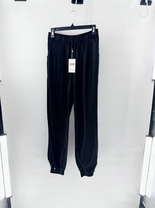 Jigsaw satin silk jogger pants, 8 UK / 4 US